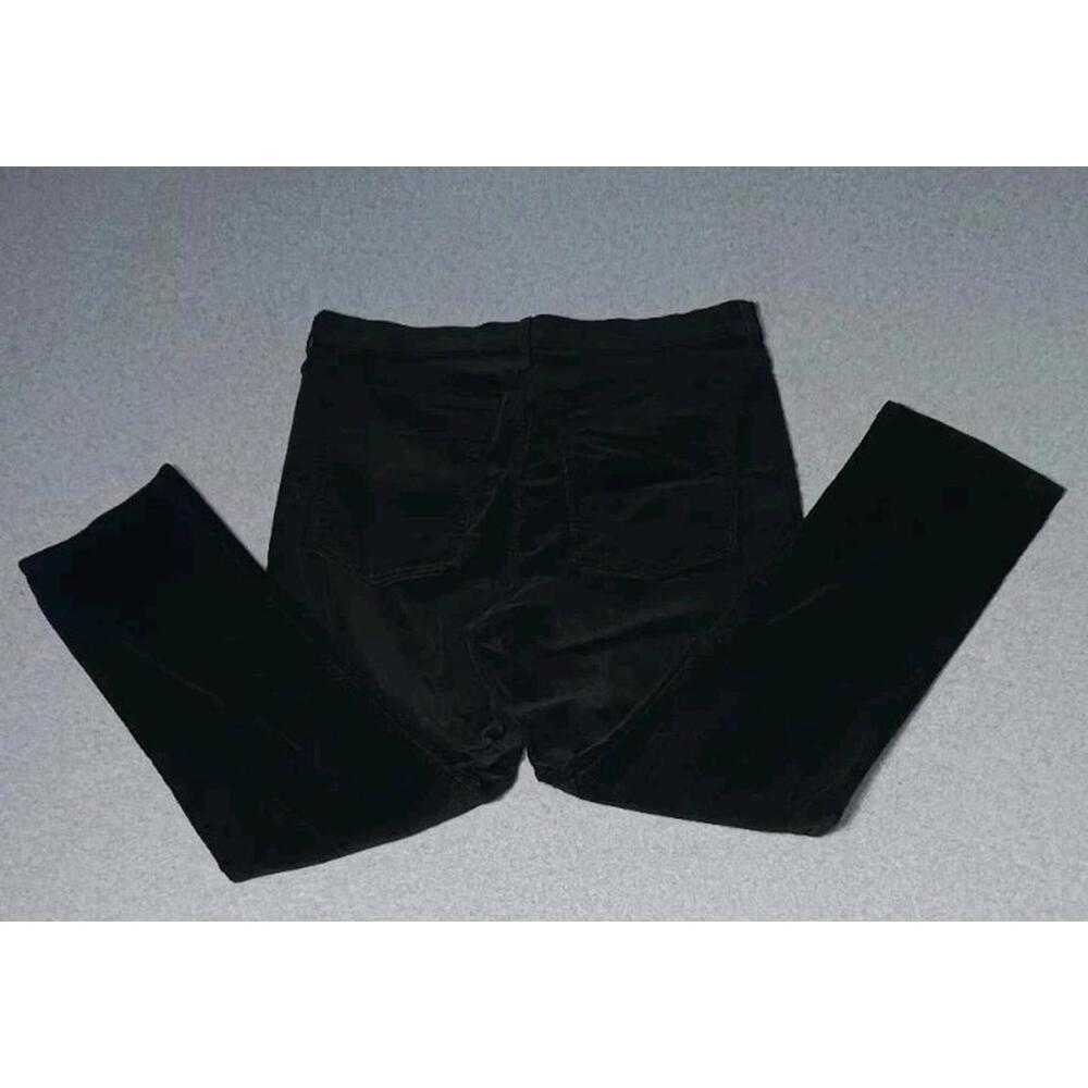 J.Crew Factory Womens Corduroy Pants Size 32 Black Bootcut Stretch Slacks - Picture 12 of 12